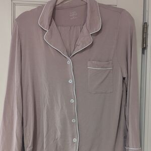 Cozy Earth Bamboo Long Sleeve Pajama Set Small